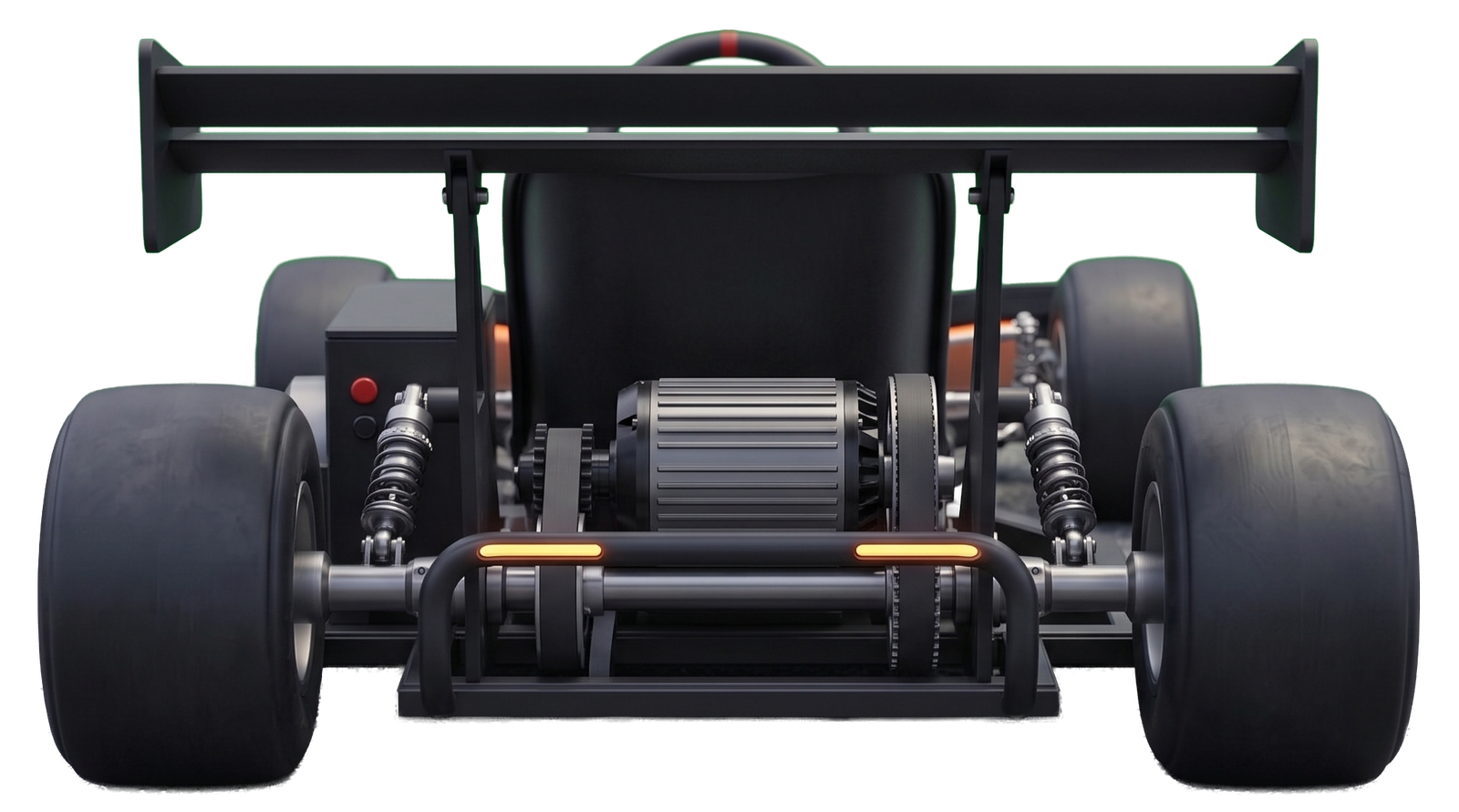 GG GO Elektrikli Gokart — Arkadan Görünüm