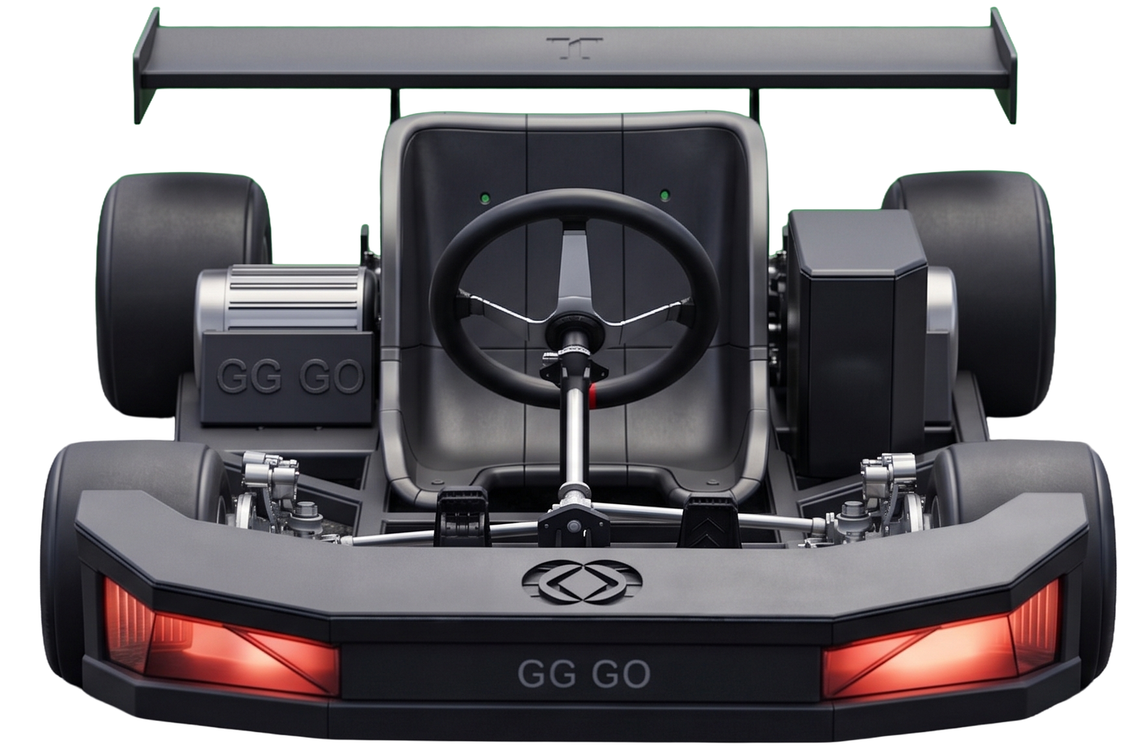 GG GO Elektrikli Gokart — Önden Görünüm